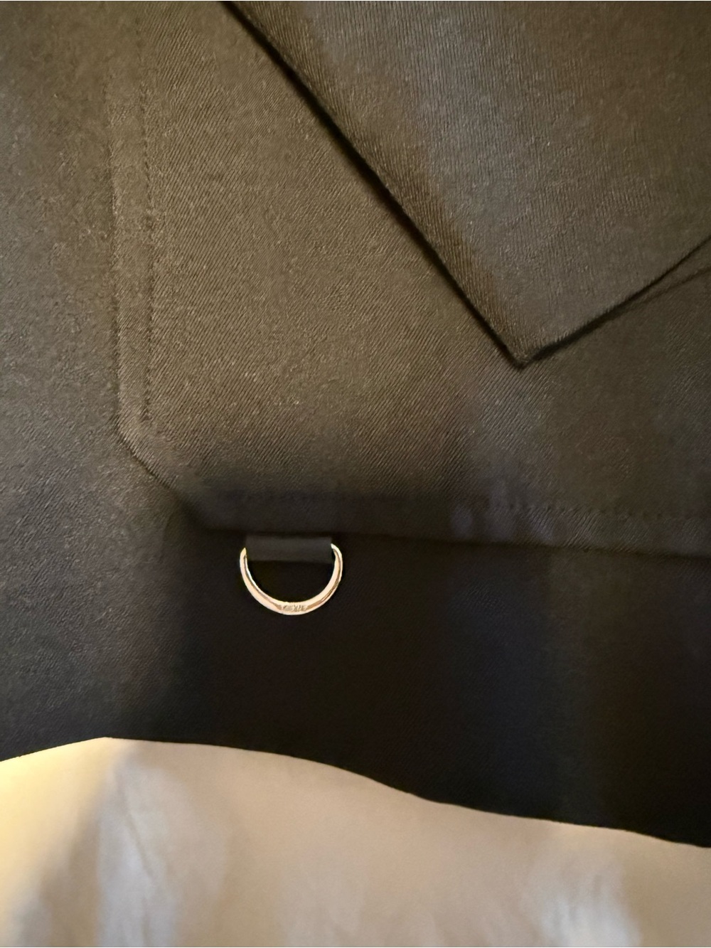 Loewe Black Lightweight Shirt Jacket with Leather Pocket large - Picture 3 of 5